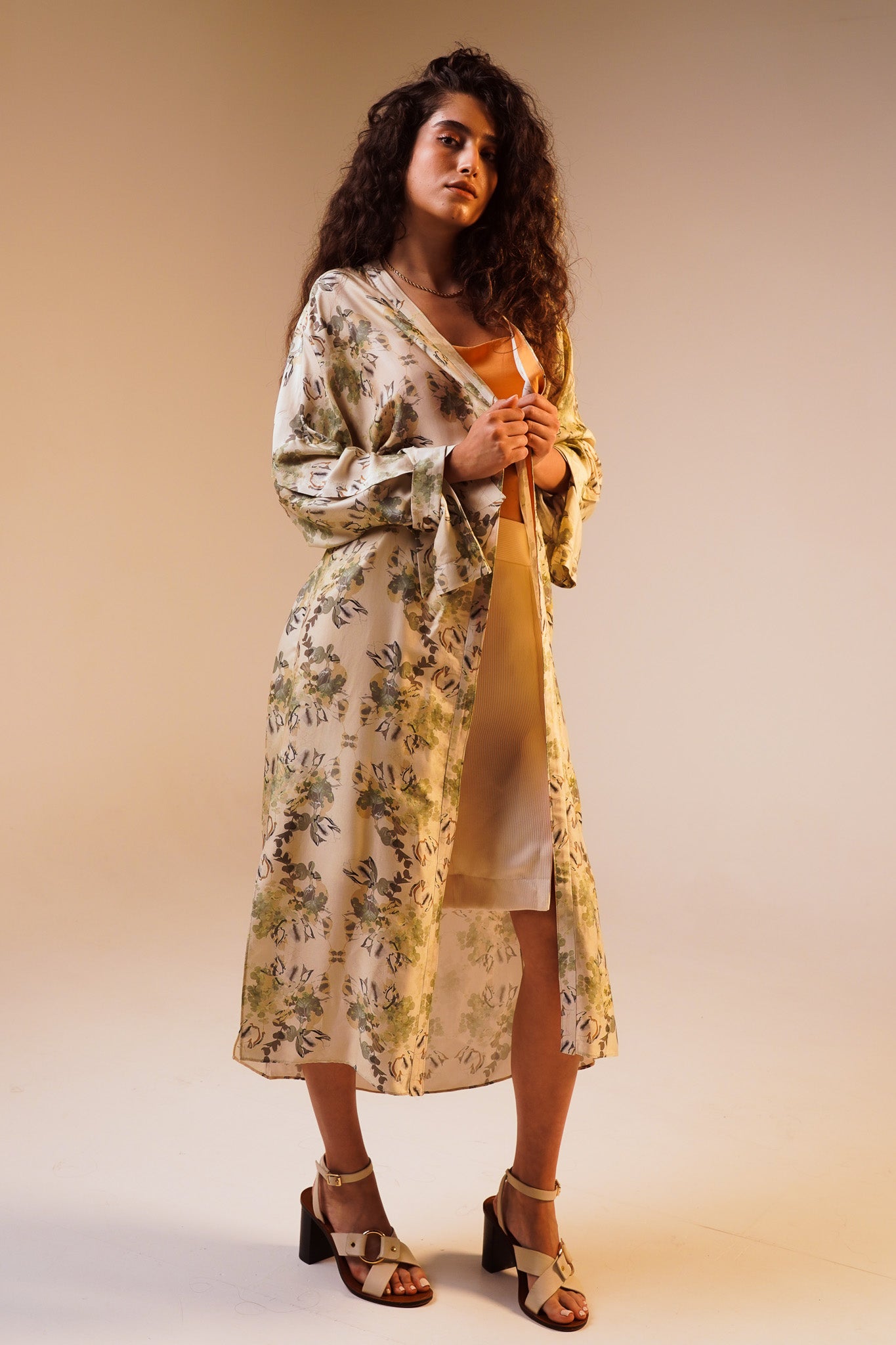 Printed Kimono