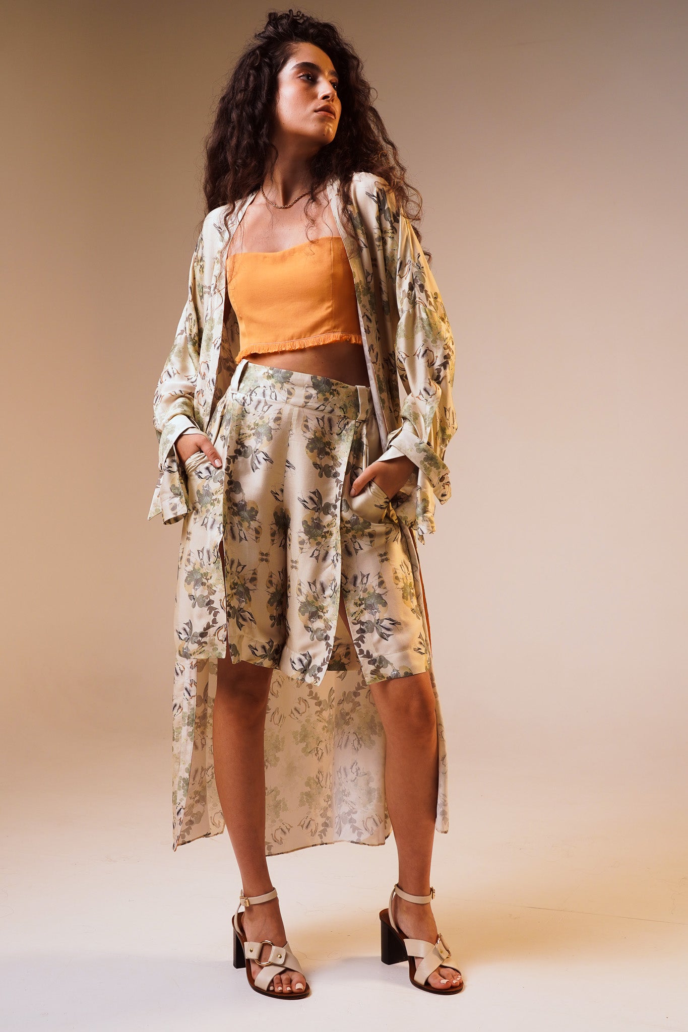 Printed Kimono