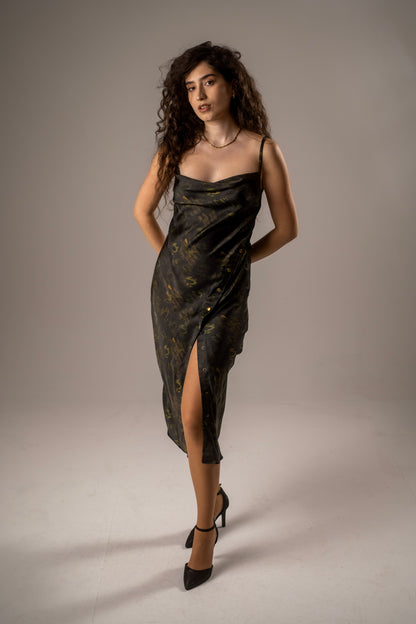 Printed Slip Dress