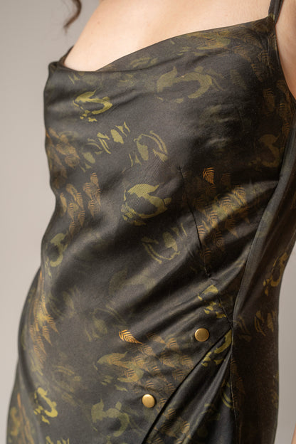 Printed Slip Dress