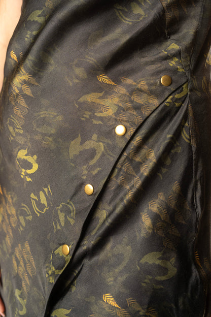 Printed Slip Dress