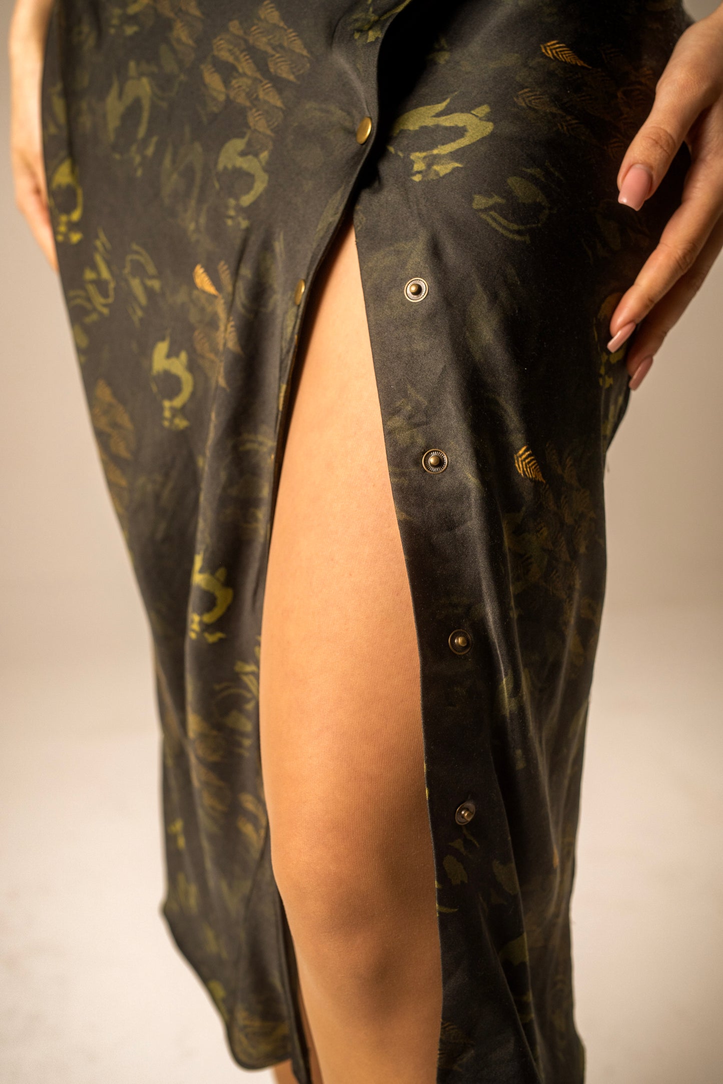 Printed Slip Dress