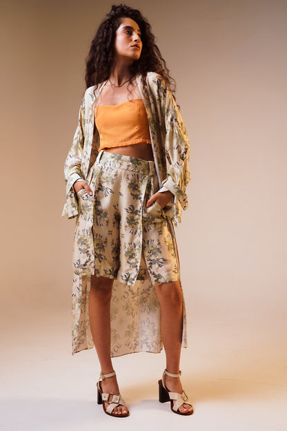 Printed Kimono