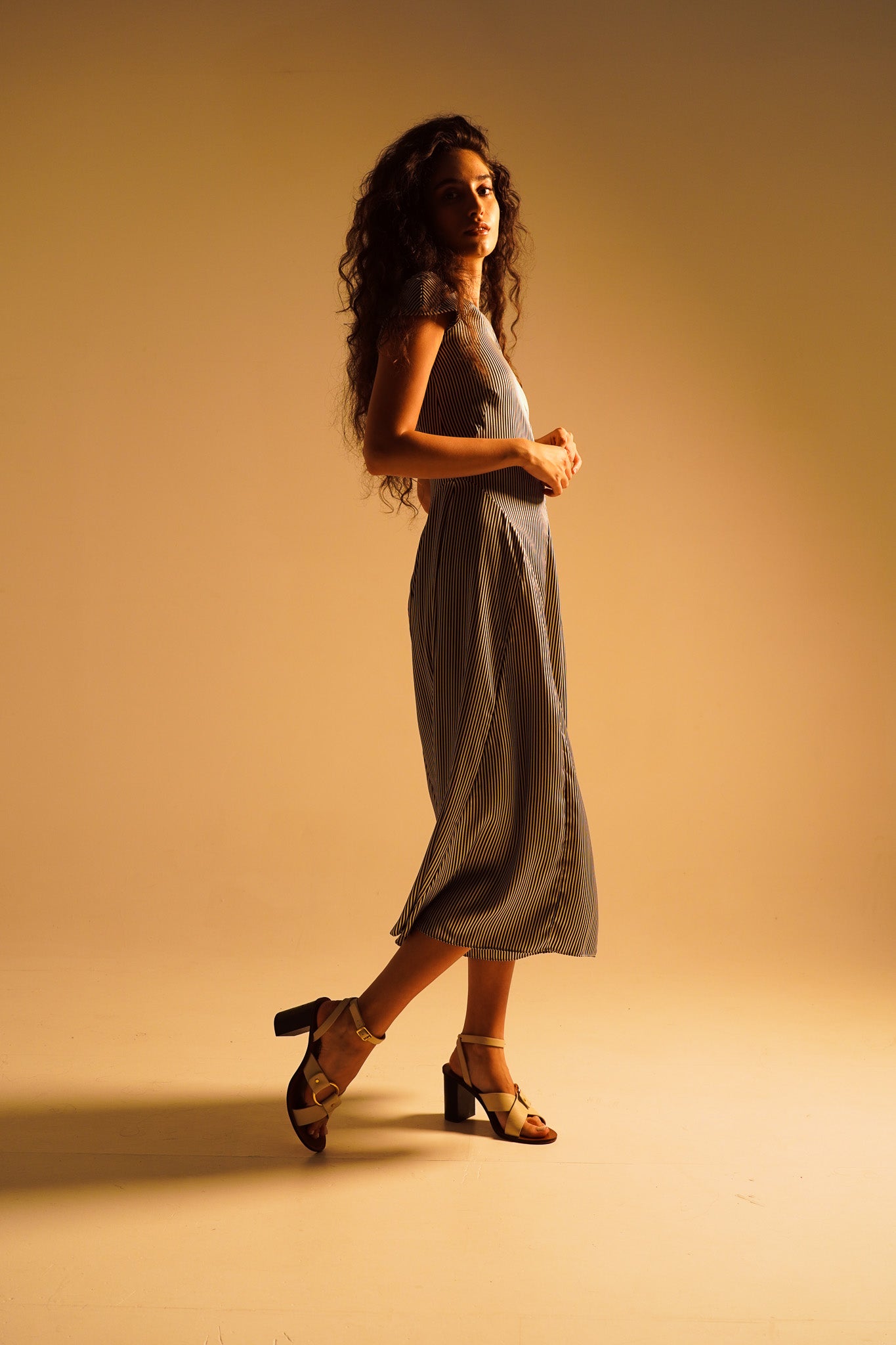 Striped Jumpsuit