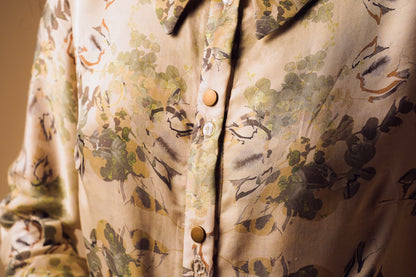 Printed Shirt Dress