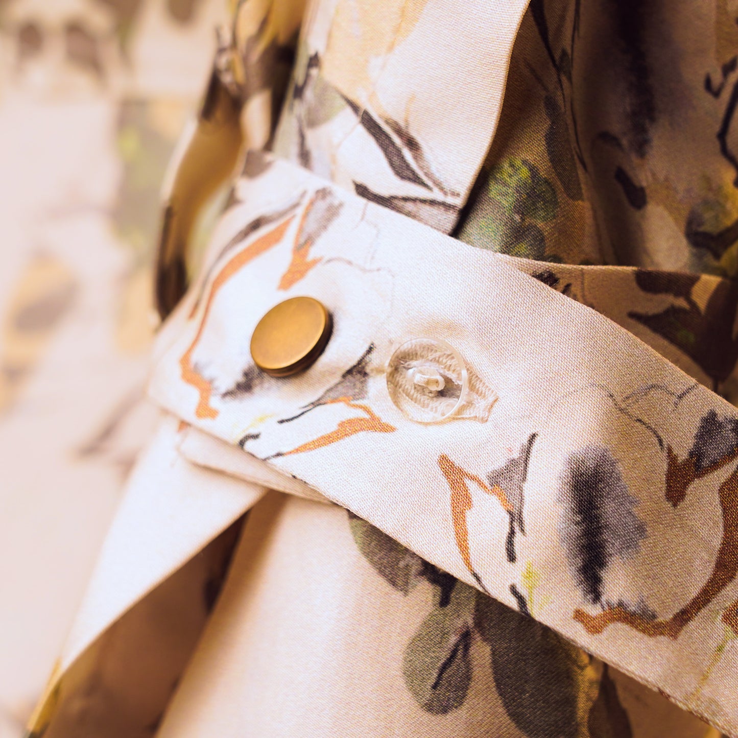 Printed Shirt Dress
