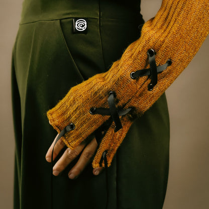 Mustard Knitted Jumpers by Out of Sync